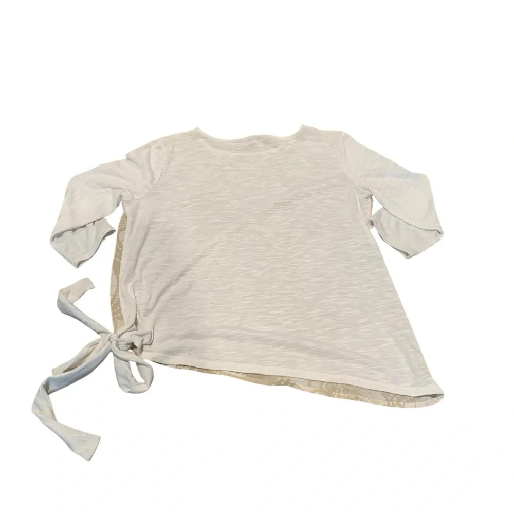 CORAL BAY tie front blouse